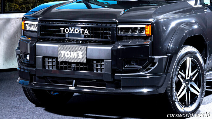 TOM'S Racing Hizo Un Land Cruiser Deportivo Para Personas Que Evitan El Barro | Carscoops